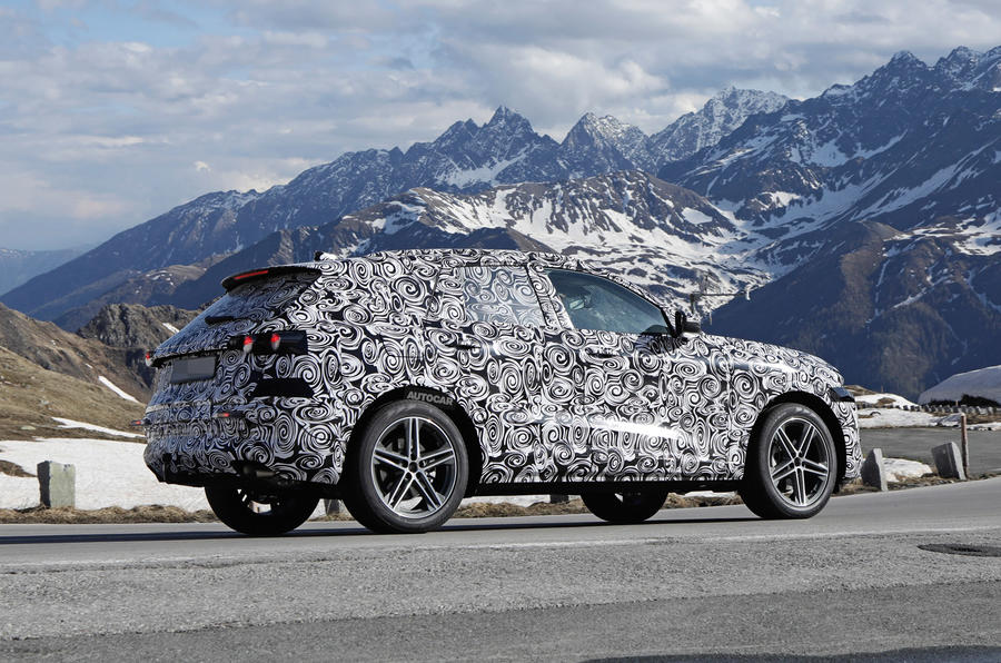 Allnew 2024 Audi Q5 spotted testing in the Alps Autocar