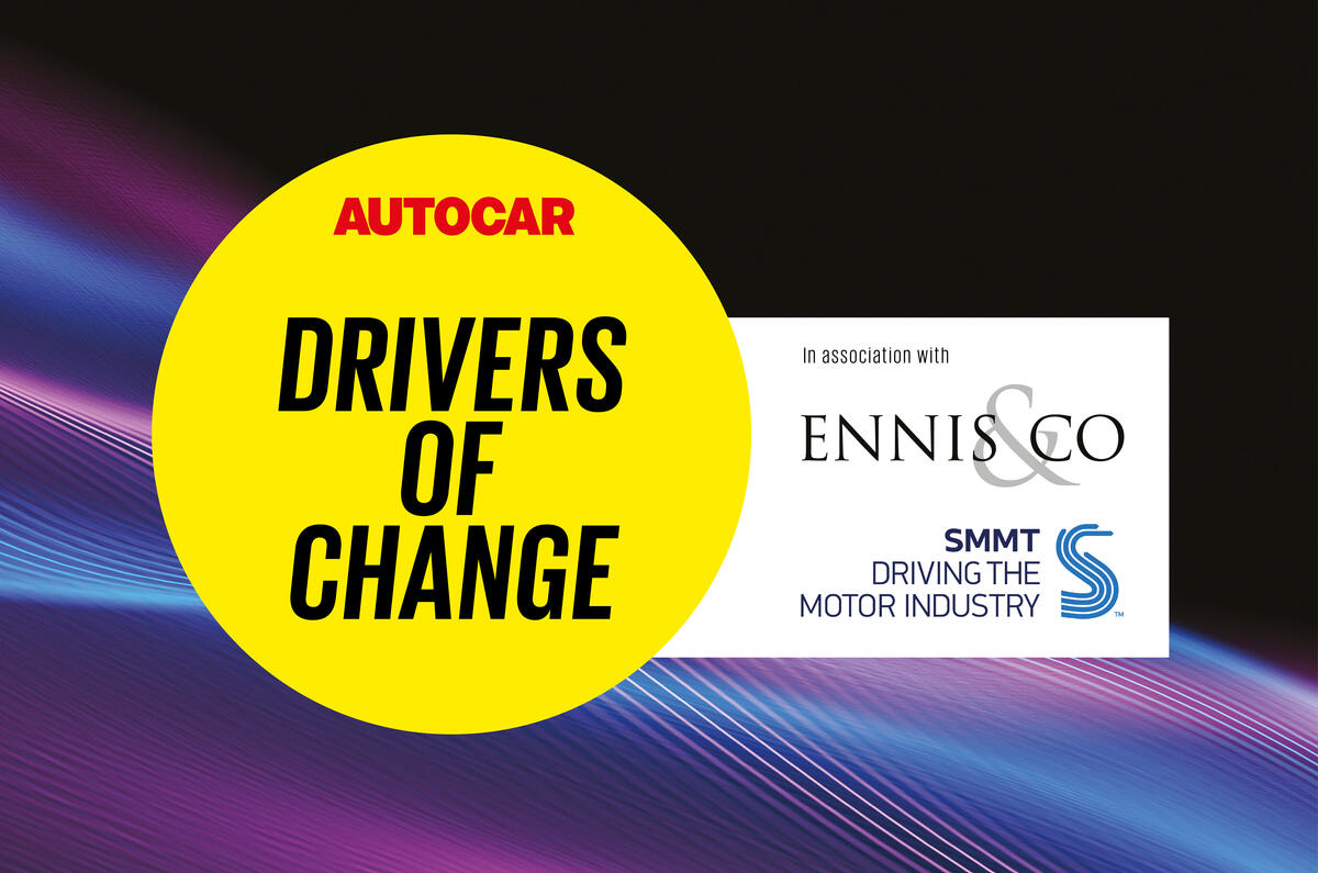 Autocar Drivers of Change initiative logo