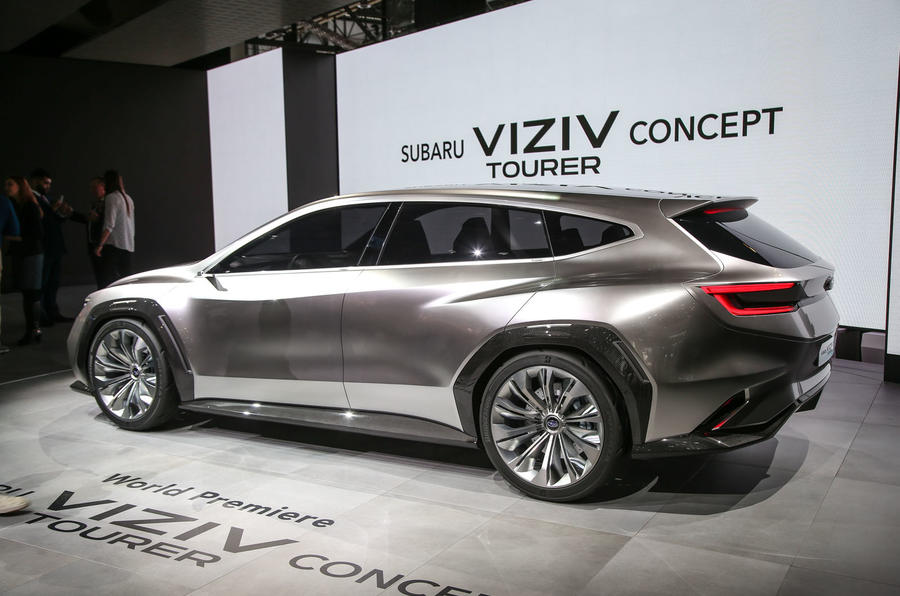 Subaru Viziv Tourer Concept Shows Look Of Future Hot Estate Autocar