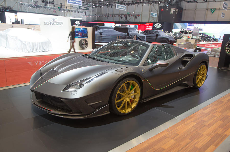 German Tuner Mansory Launches Ferrari 488 Based 4xx Siracusa