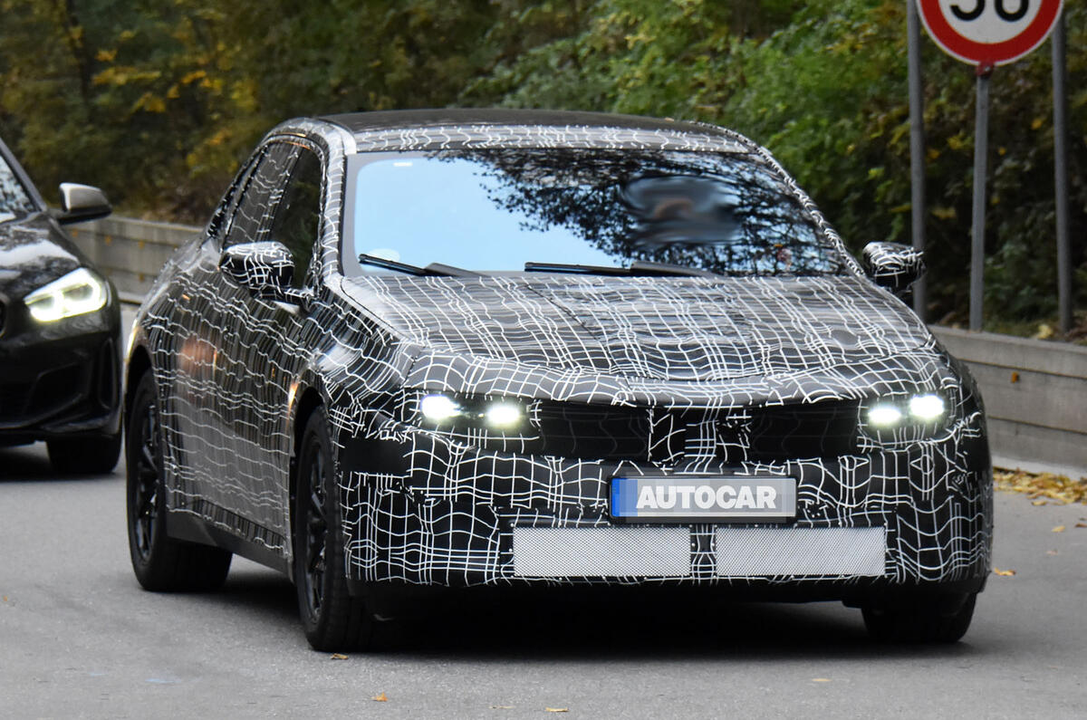 BMW 3 Series Neue Klasse camo front