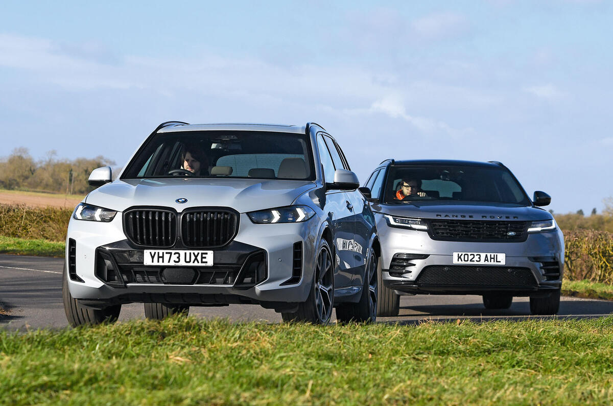 BMW X5 vs Range Rover Velar 