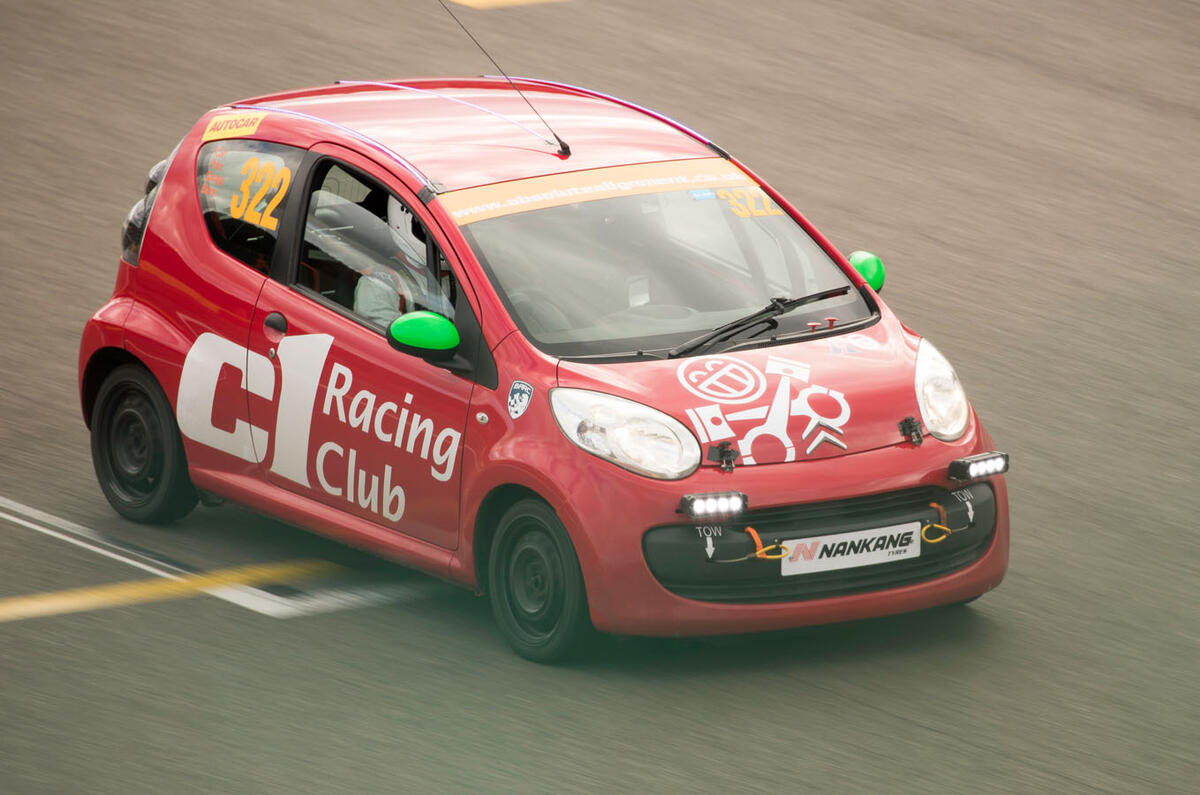 citroen c1 track car