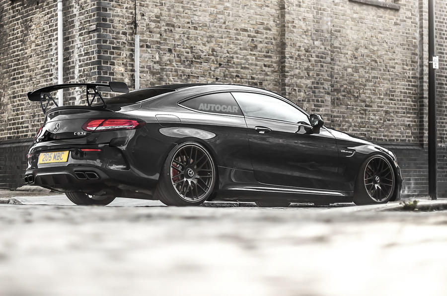 Mercedes C Class Amg Coupe Black