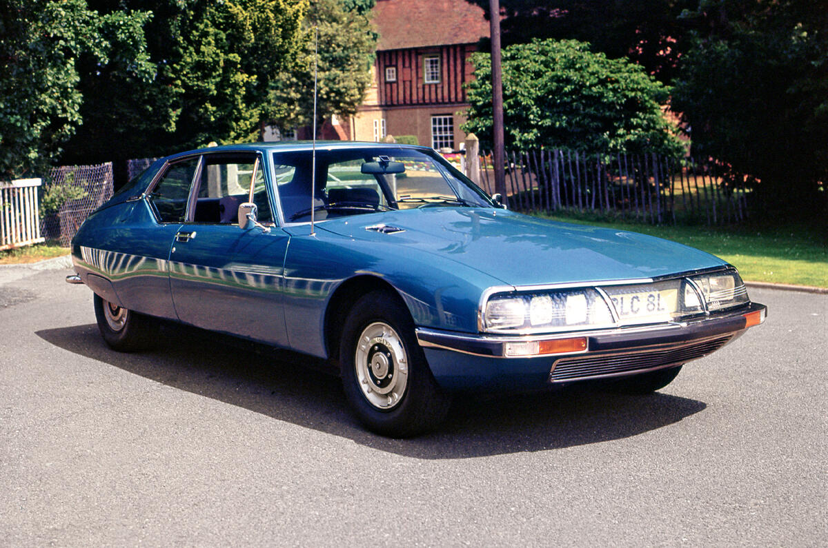 Citroen SM 1970s front quarter static