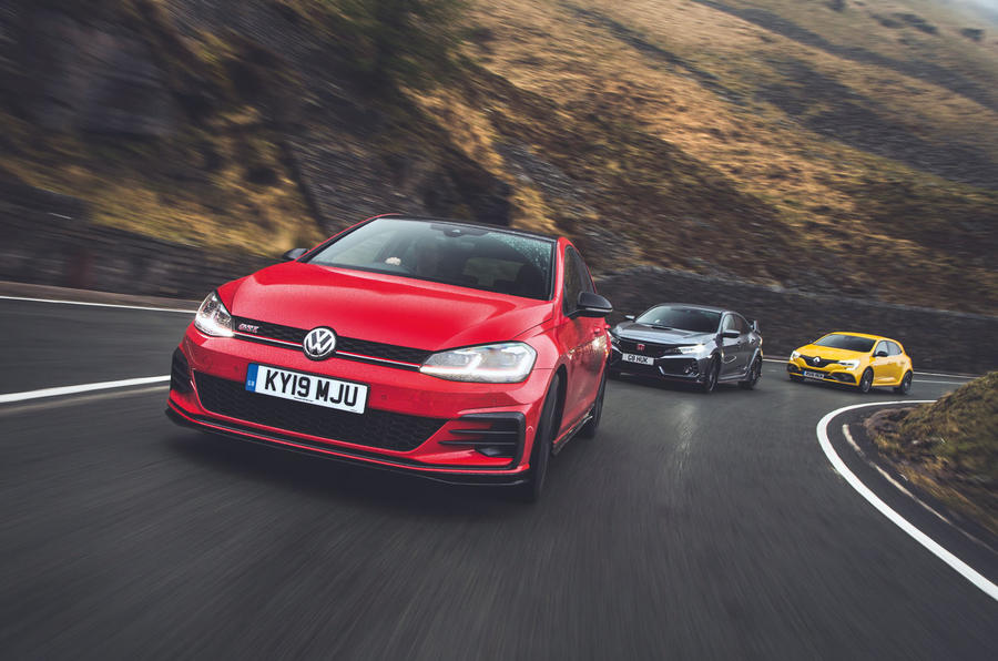 Hot Hatch Face Off Volkswagen Golf Gti Tcr Vs Main Rivals Autocar