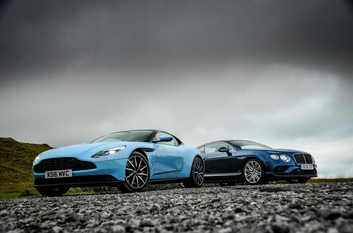 Aston Martin Db11 Vs Bentley Continental Gt Speed Grand