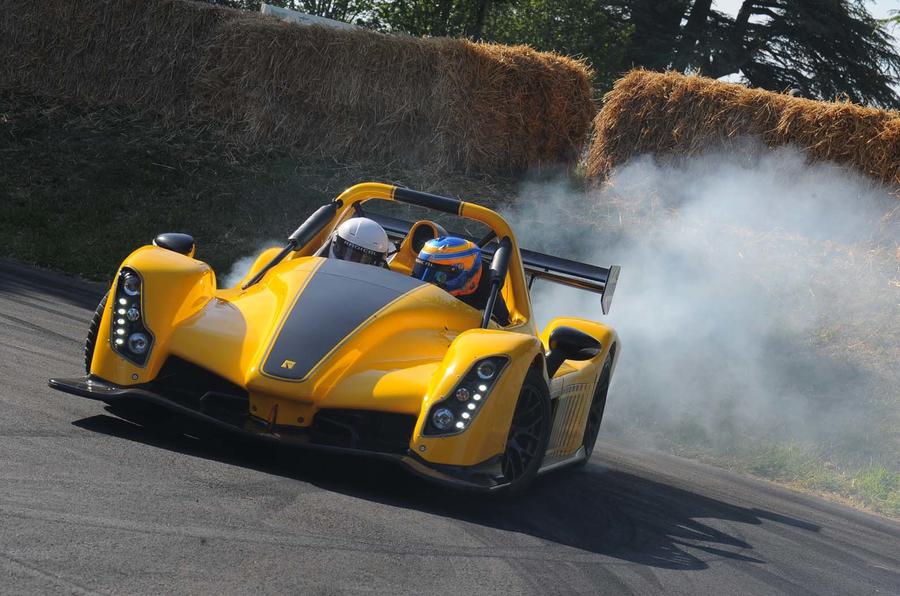 Autocar rides in the Radical Rapture