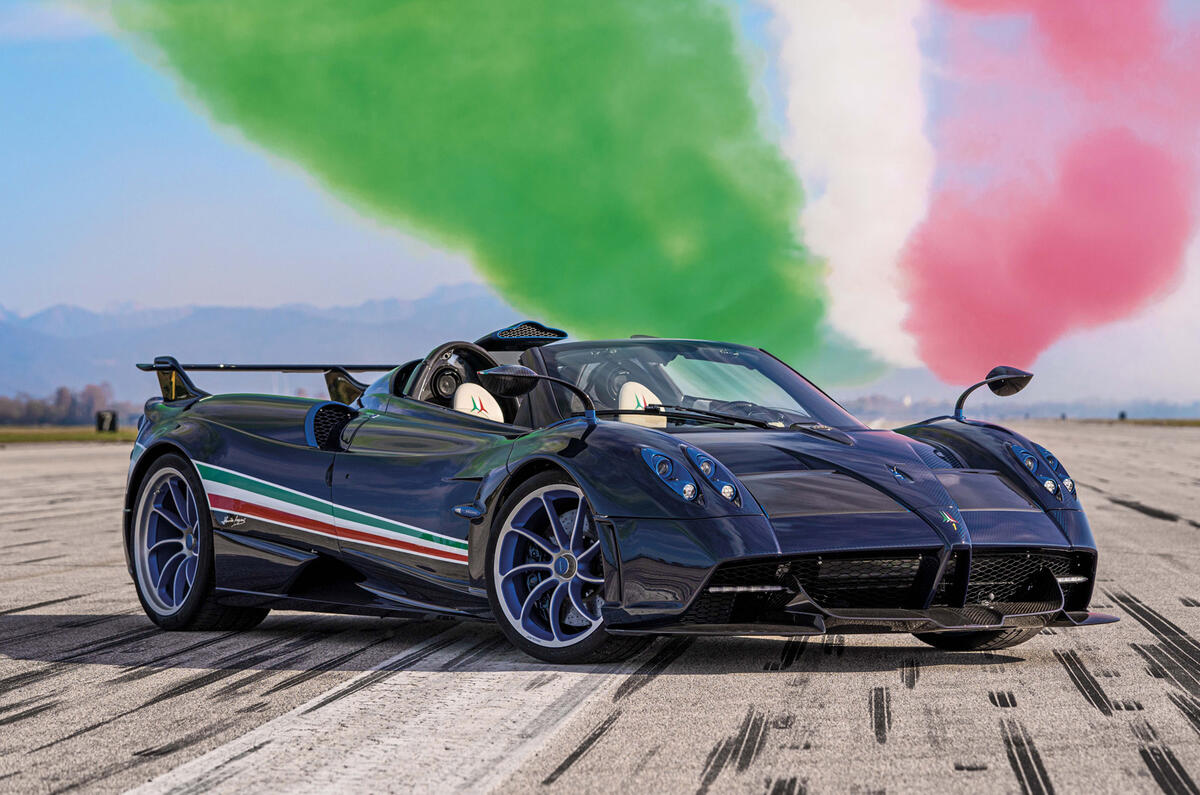 Pagani huayra tricolore