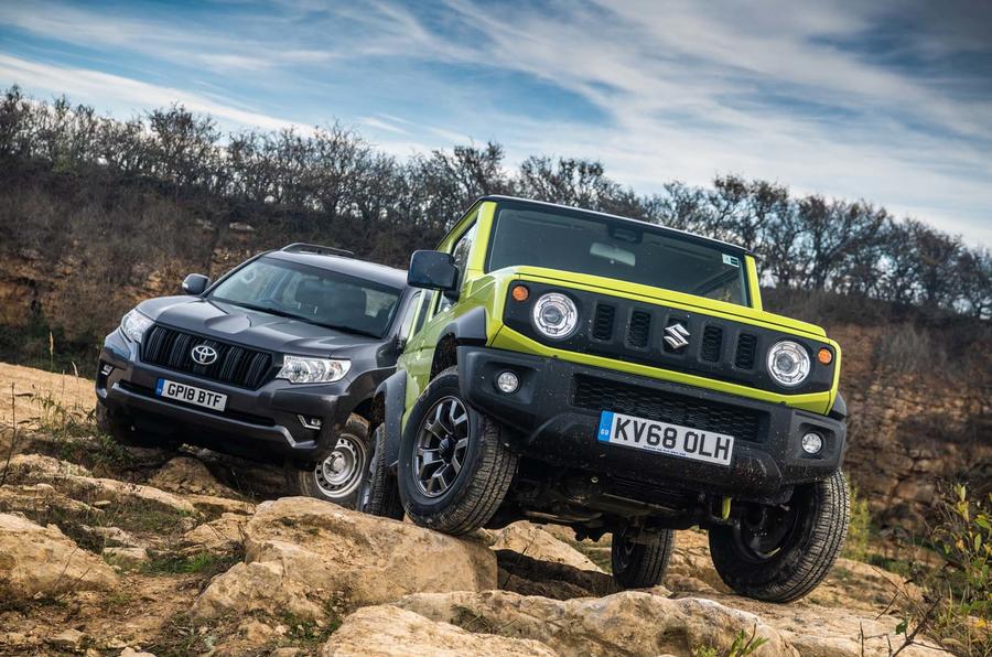 Suzuki Jimny Vs Toyota Land Cruiser Off Road Autocar