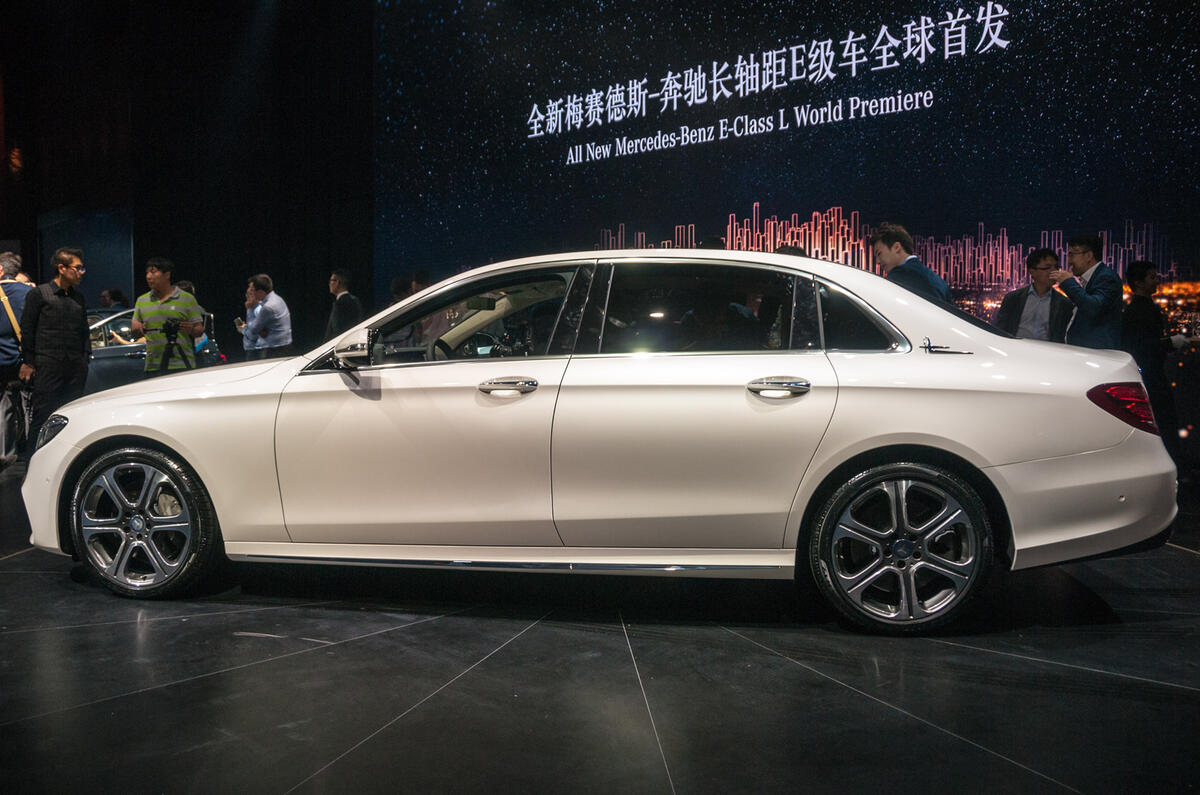 Mercedes-Benz E-Class LWB revealed in Beijing | Autocar