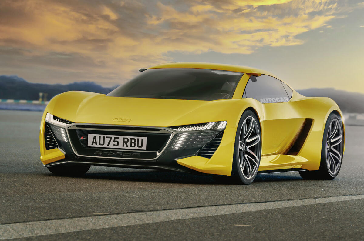 Electric Audi R8 tipped for new supercar platform Autocar