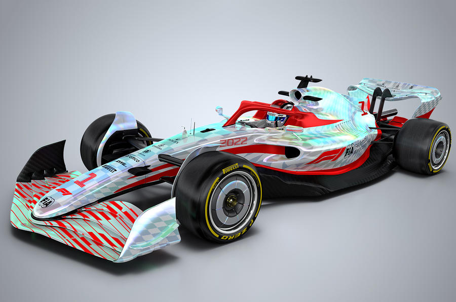 2022 Formula 1 racing car revealed ahead of British Grand Prix