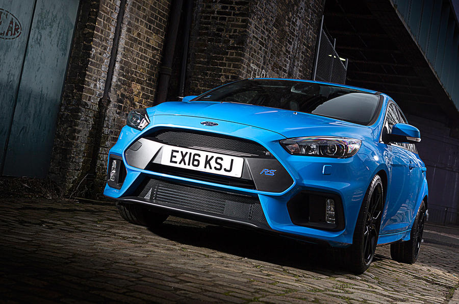 2016 Ford Focus RS UK drive first drive Autocar