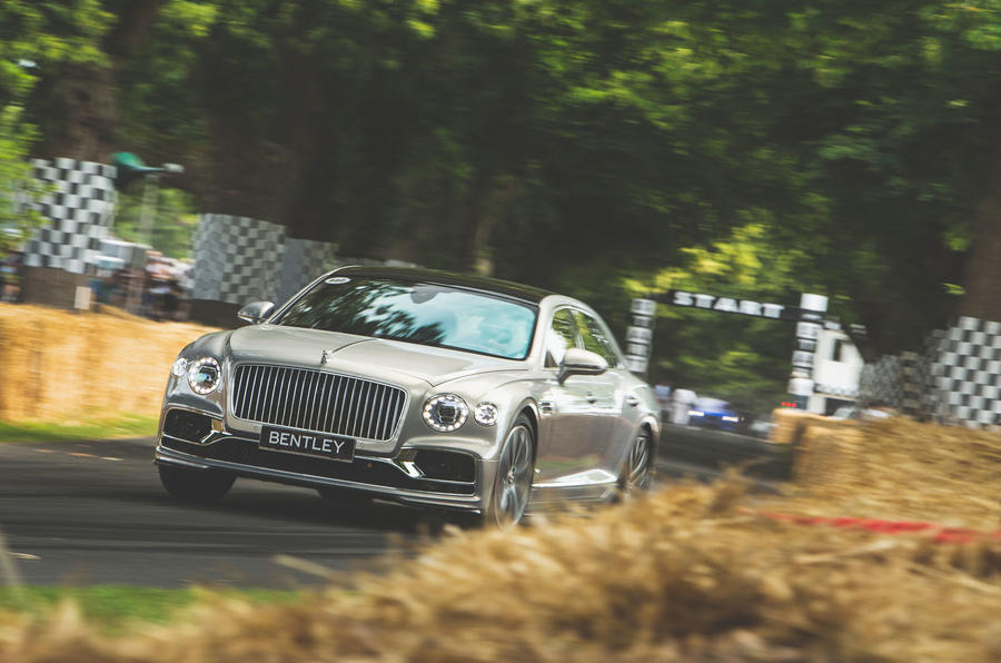 Bentley Flying Spur 2019 at Goodwood 2019