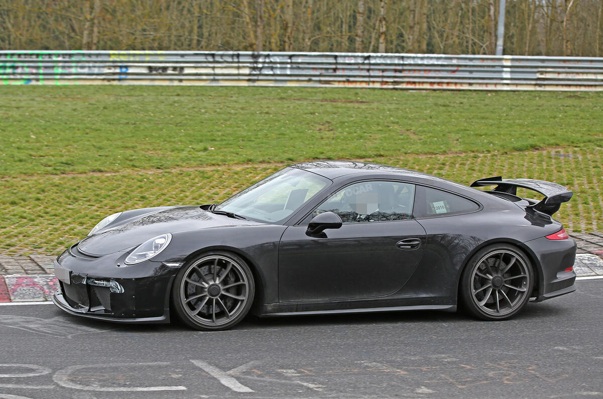 2017 Porsche 911 Gt3 Facelift Spotted Undisguised 