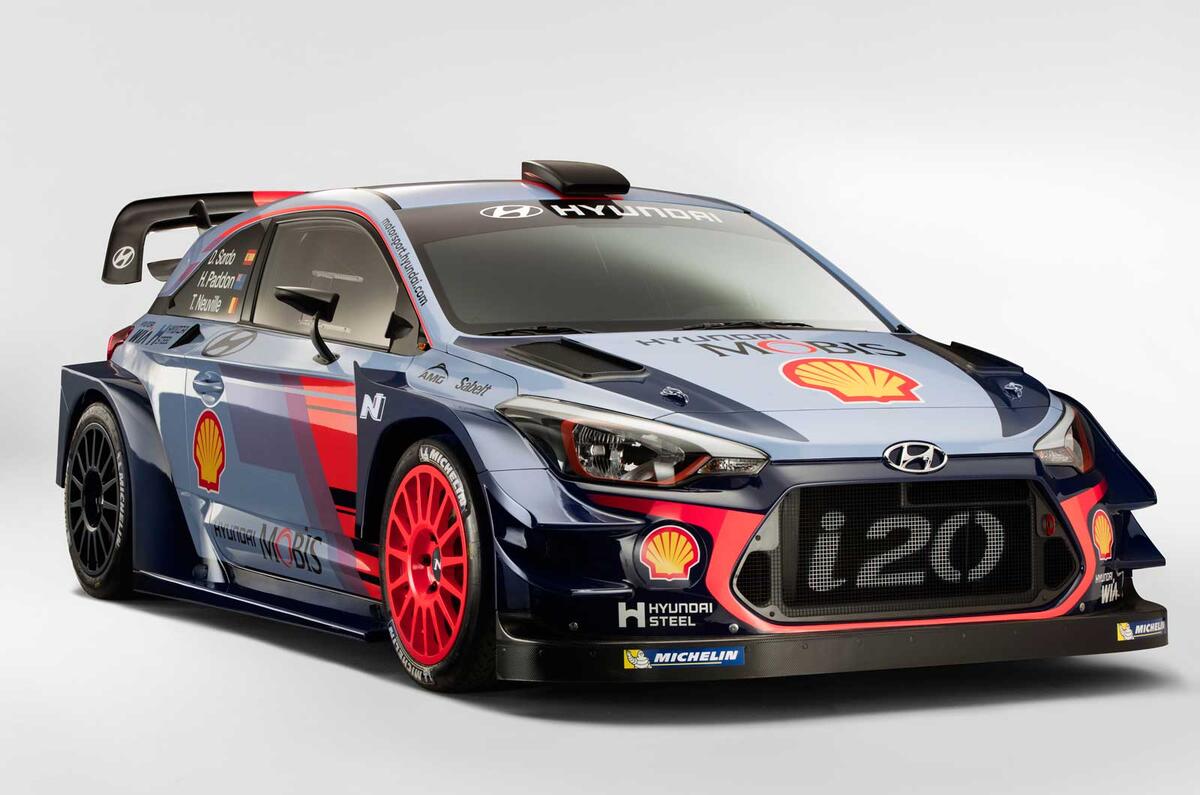 Hyundai i20 coupe wrc