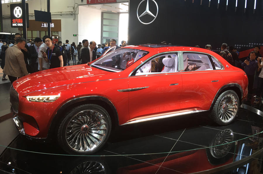 Mercedes-Maybach off-road luxury EV concept revealed