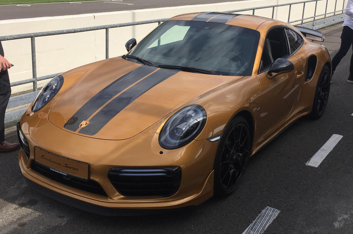 Porsche 911 Turbo S Exclusive Series Revealed At Goodwood Festival Of Speed Autocar