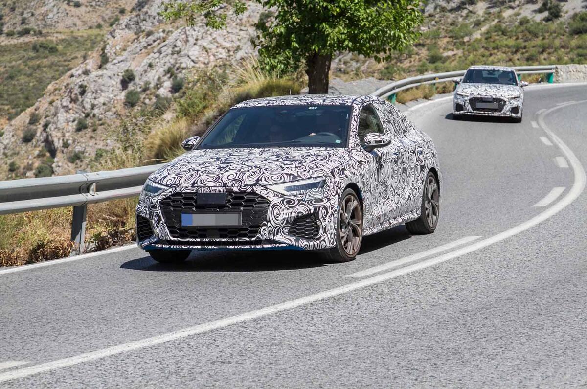 2020 Audi S3: Hot Hatch And Saloon Spotted Undisguised | Autocar