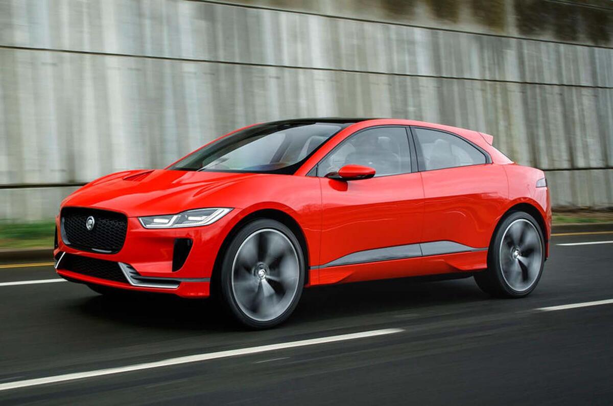 Jaguar electric store car 2020