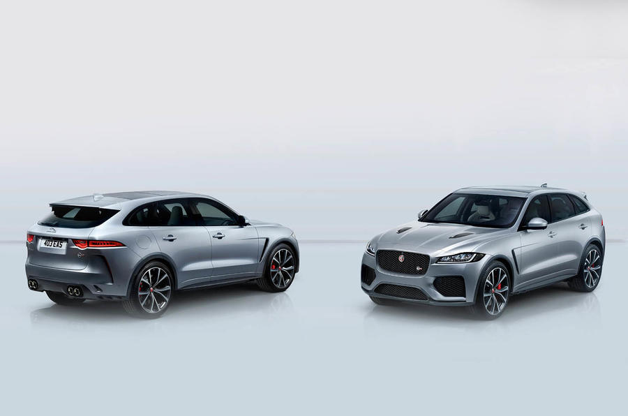 542bhp Jaguar F Pace Svr Squares Up To Porsche Macan Turbo