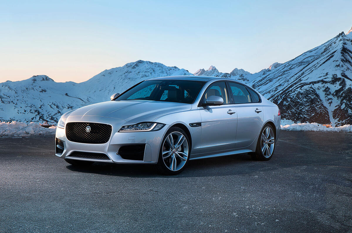 Jaguar xf длина