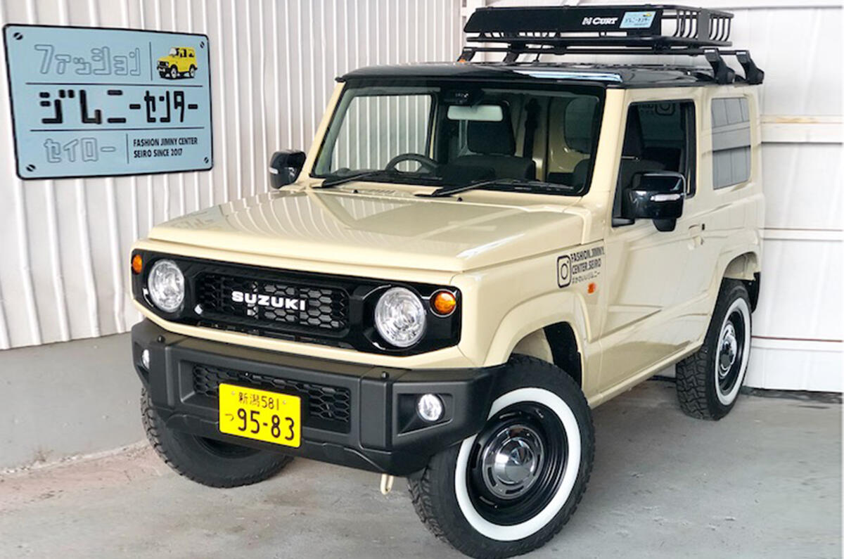 suzuki jimny 2019 bike rack