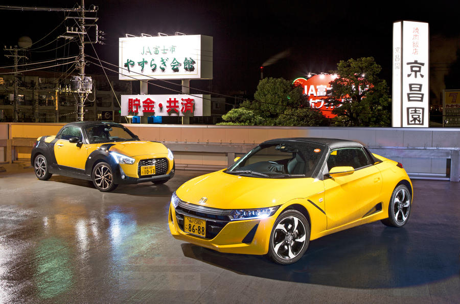 Japan S Micro Sports Cars Honda And Daihatsu Kei Cars Driven Autocar