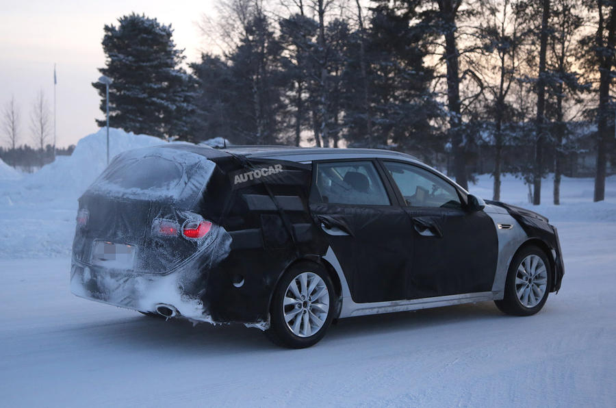 2016 Kia Optima Sportswagon begins winter testing | Autocar