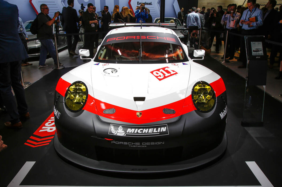 2017 Porsche 911 Rsr Mid Engined Le Mans Racer Revealed Autocar