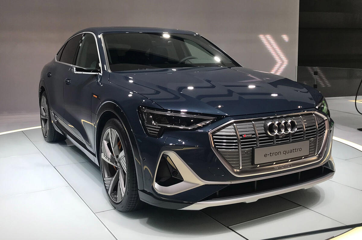 Audi e tron on sale sportback release date