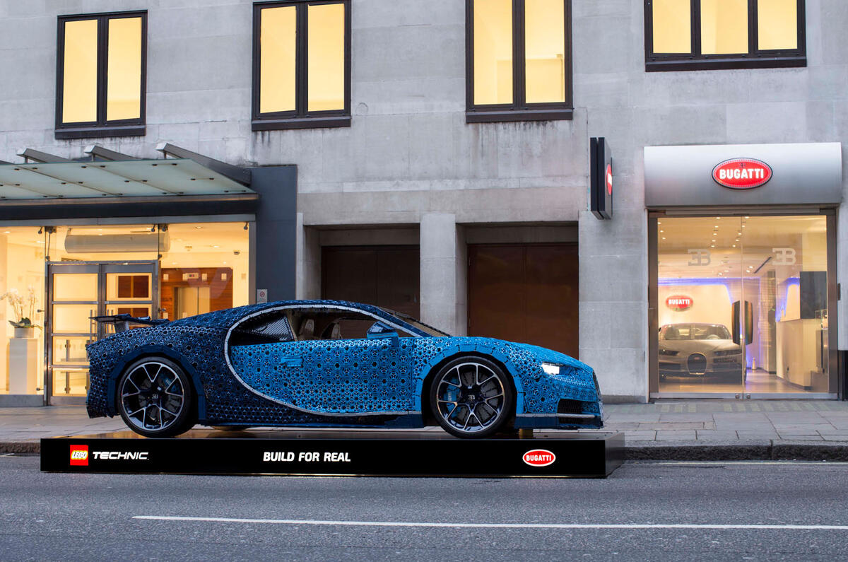 real lego bugatti