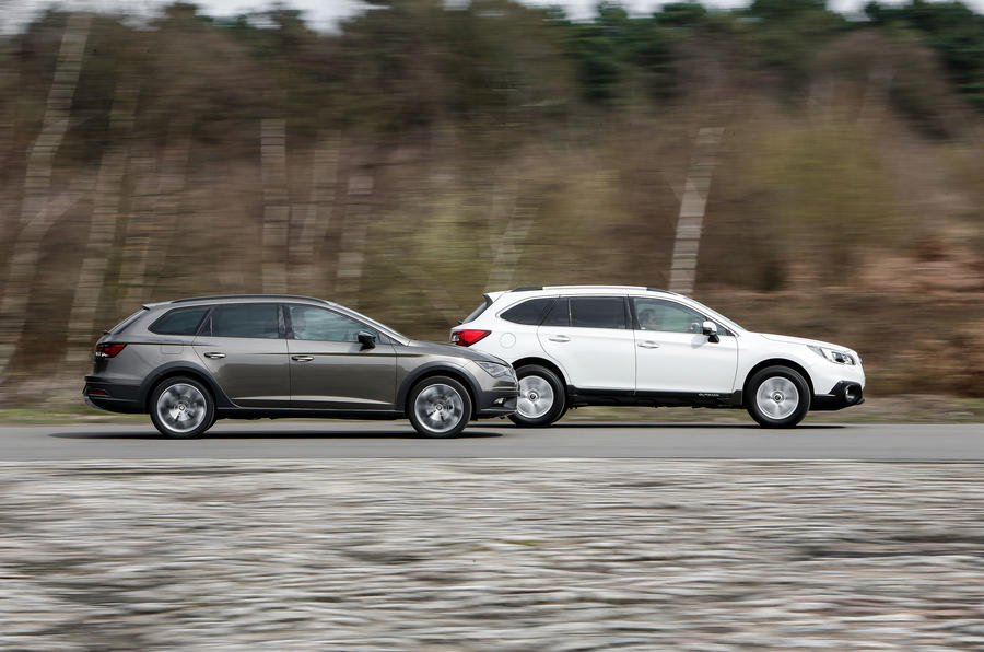 volvo crossover versus outback