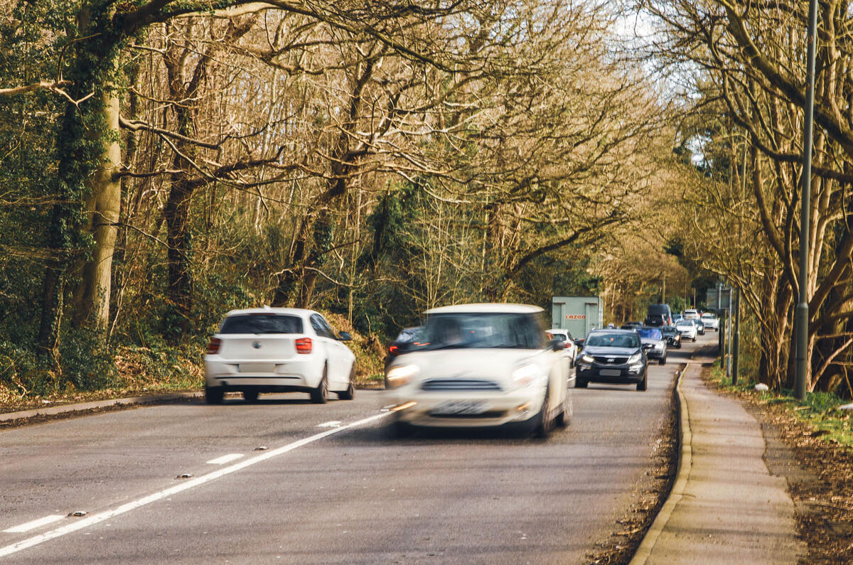 On the scene at the M25 closure did it really cause traffic chaos