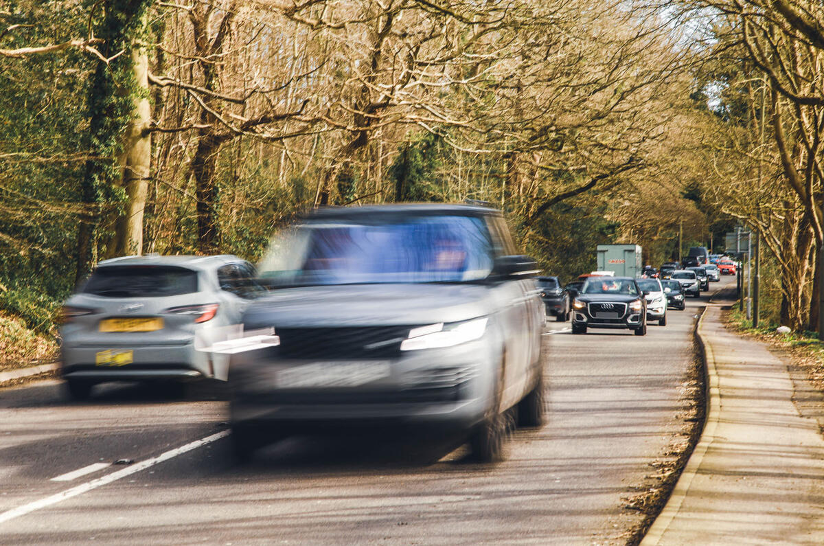 On the scene at the M25 closure did it really cause traffic chaos