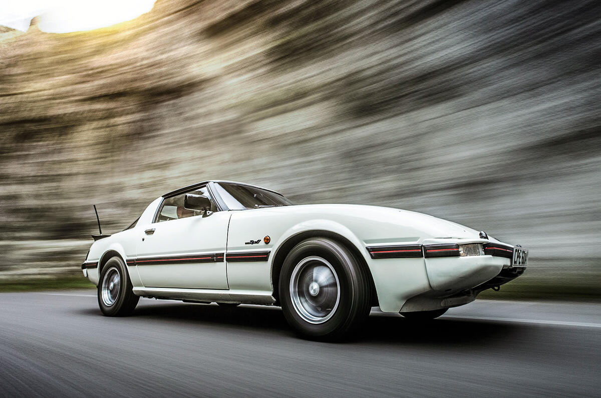 Mazda RX 7 revisited driving the rotary engined king of spin