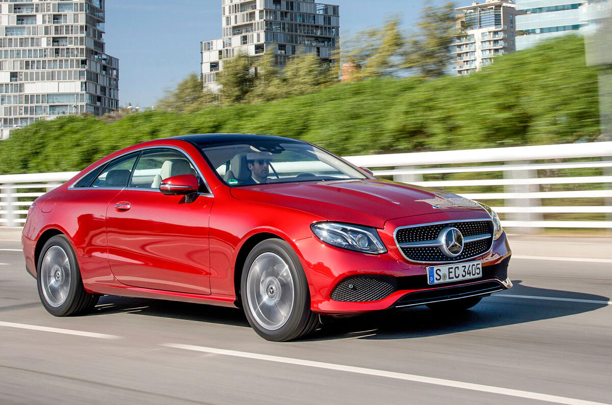 Mercedes-Benz E-Class Coupe E 220 D 4Matic 2017 Review Autocar