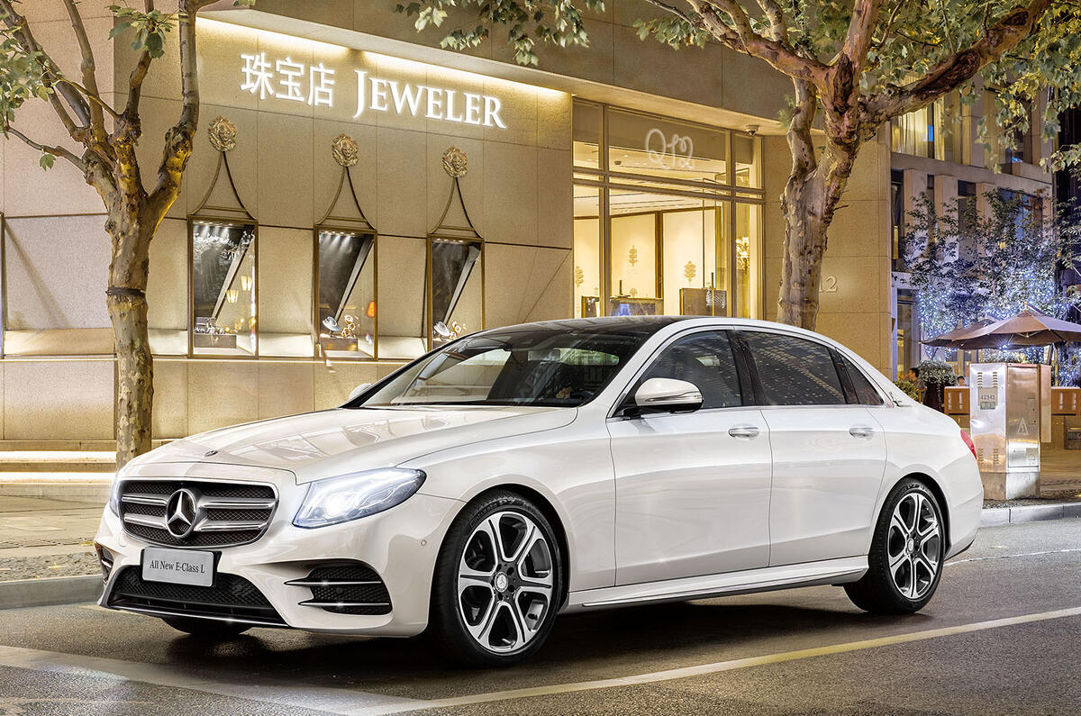 Mercedes Benz E Class Lwb Revealed In Beijing Autocar 6296