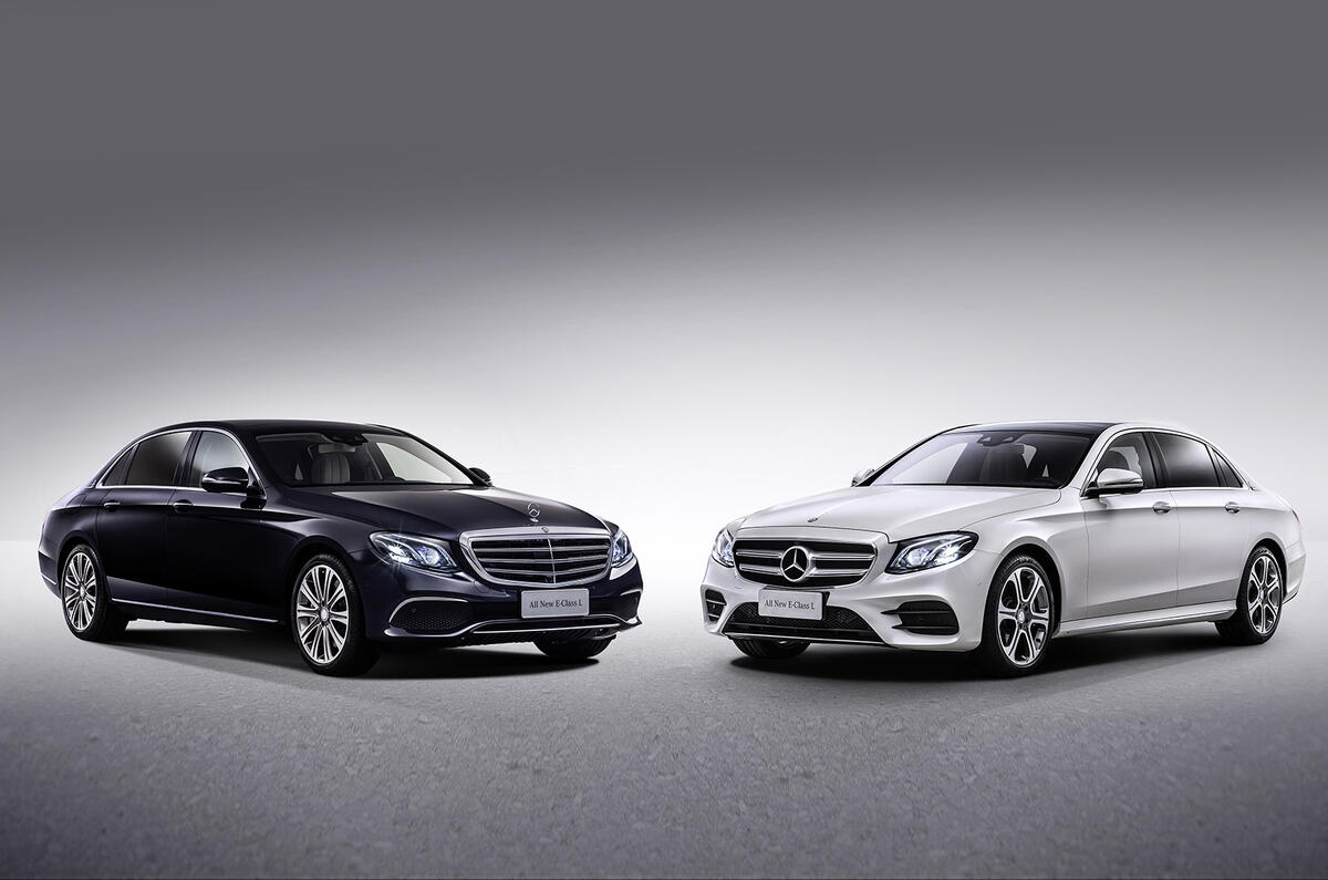 Mercedes Benz E Class Lwb Revealed In Beijing Autocar 0312