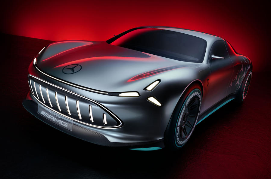 2025 MercedesAMG EV sports saloon to rival Porsche Taycan Autocar