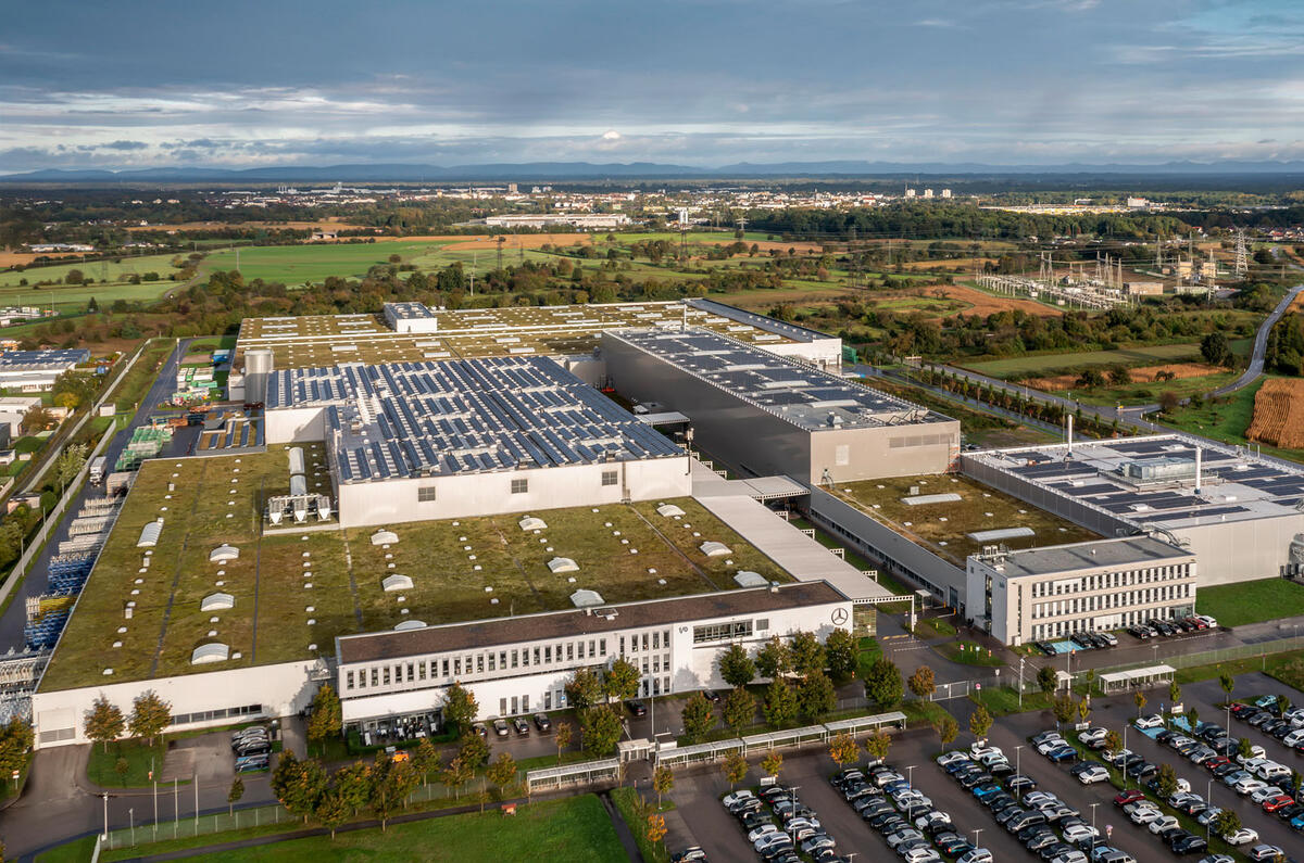 Mercedes battery recycling Kuppenheim plant