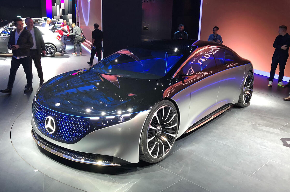 New Mercedes-Benz Vision EQS concept is 470bhp luxury EV | Autocar