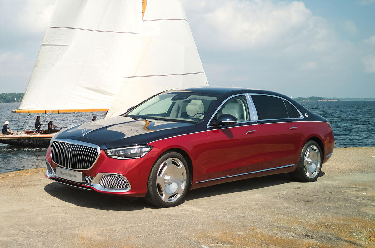 Mercedes Maybach S Class front quarter