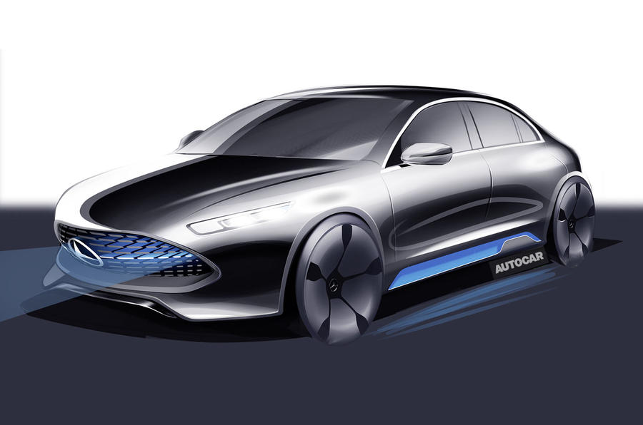 Mercedes benz store electric car 2020