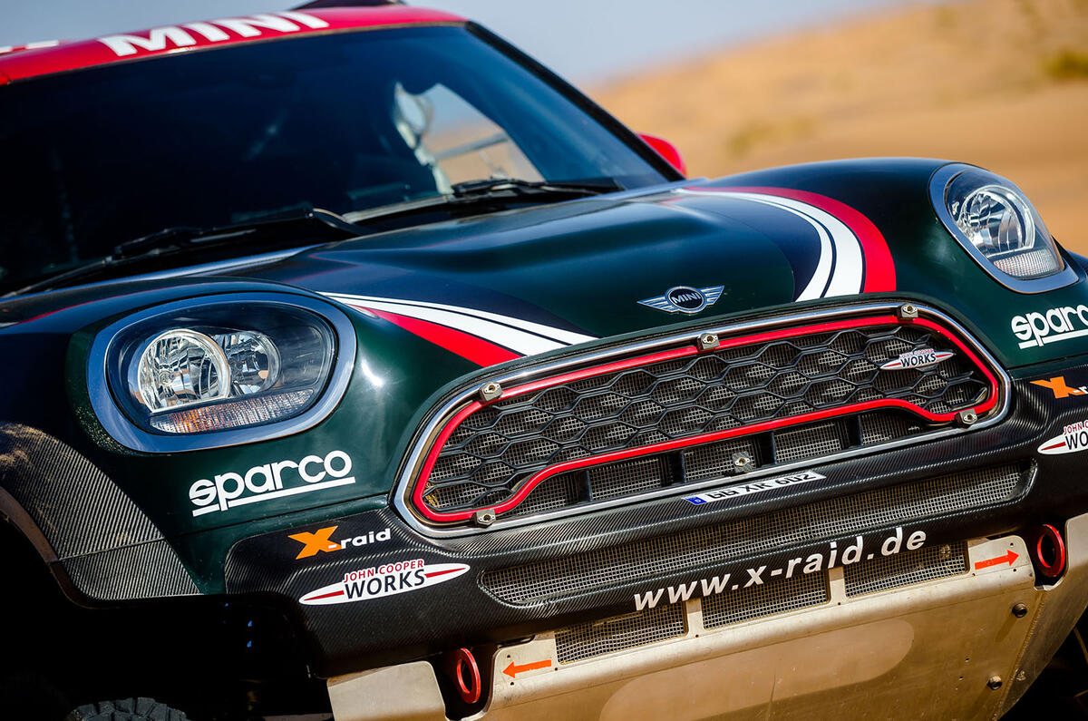 Mini John Cooper Works Buggy targets Dakar Rally win with rear-drive