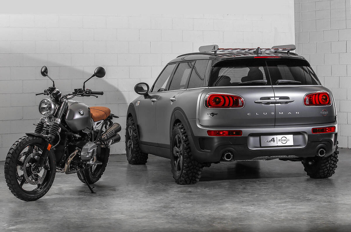 mini clubman bike rack