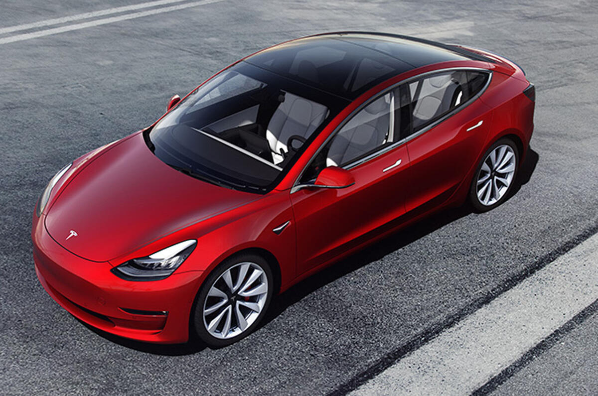 Tesla model electric deals car