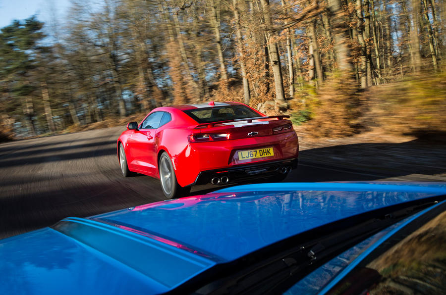 Ford Mustang Versus Chevrolet Camaro Muscle Car Twin Test Autocar