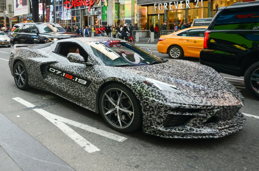 The 2020 Chevy C8 Corvette Has Specific Roof Mounts In The